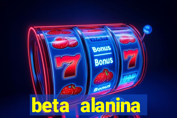 beta alanina aumenta a pressao